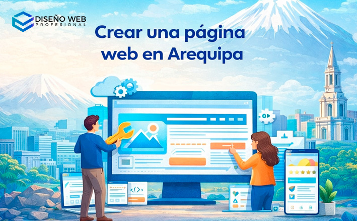 Crear una página web en Arequipa