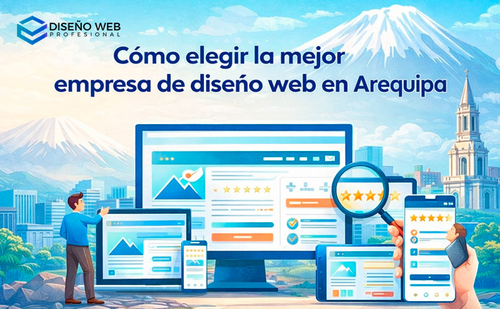 Cómo elegir la mejor empresa de diseño web en Arequipa