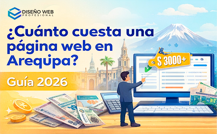 Cuánto cuesta una página web en Arequipa